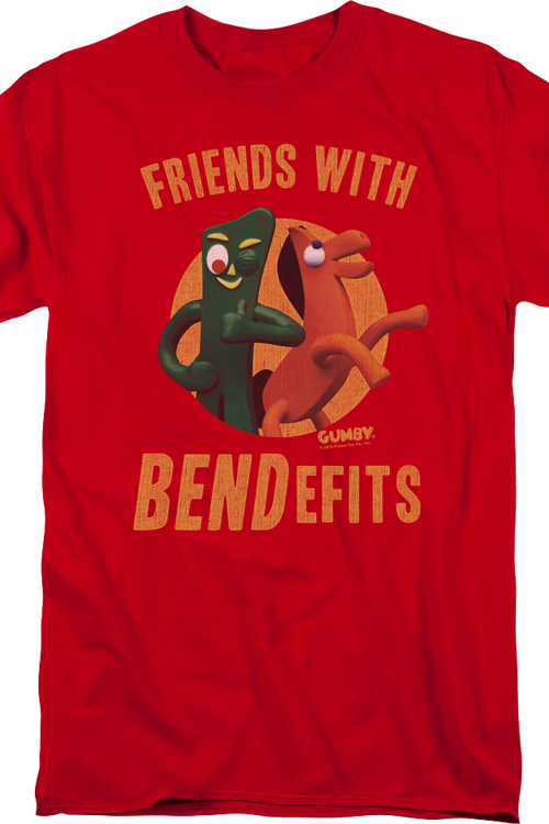 Friends With Bendefits Gumby T-Shirtmain product image