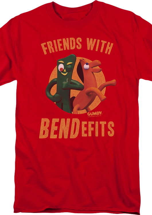 Friends With Bendefits Gumby T-Shirt - main product image