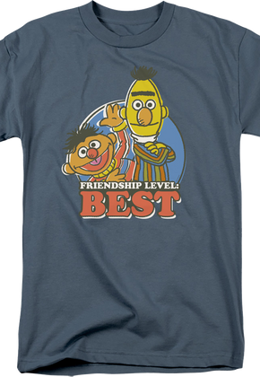 Friendship Level: Best Sesame Street T-Shirt