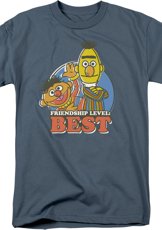 Friendship Level: Best Sesame Street T-Shirt - main product image