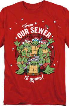 From Our Sewer To Yours Teenage Mutant Ninja Turtles T-Shirt