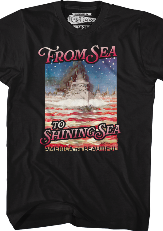 From Sea To Shining Sea T-Shirt - main product image
