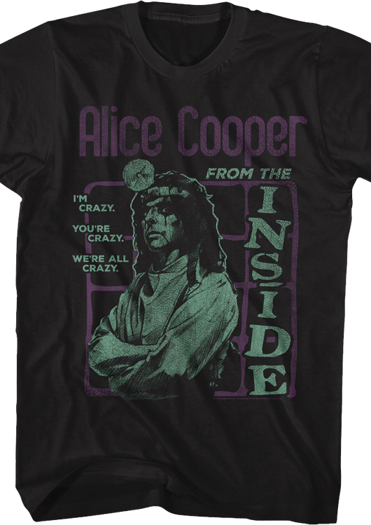 From The Inside Alice Cooper T-Shirt - main product image