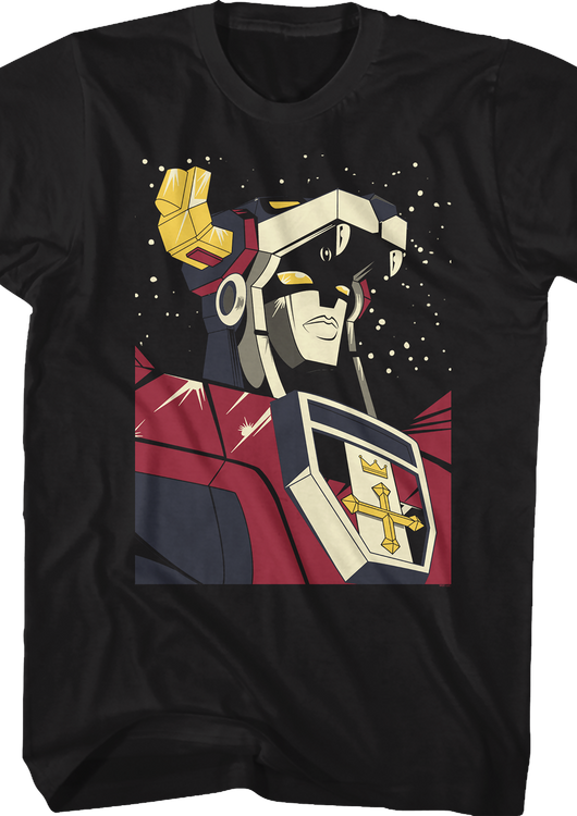 From Uncharted Regions of the Universe Voltron T-Shirt - main product image