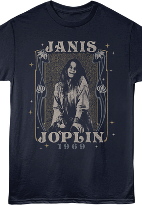 Front & Back 1969 Janis Joplin T-Shirt