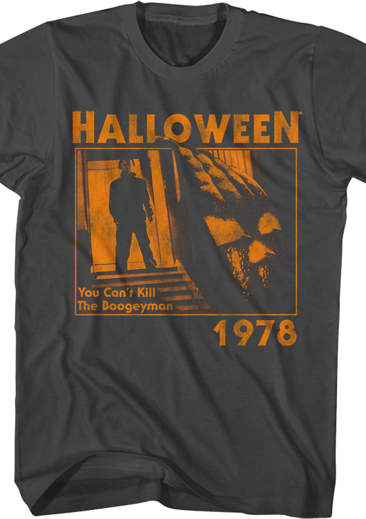 Front & Back 1978 Boogeyman Halloween T-Shirt - main product image