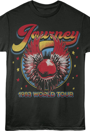 Front & Back 1983 World Tour Journey T-Shirt