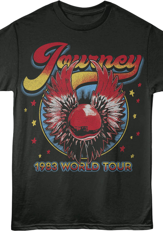 Front & Back 1983 World Tour Journey T-Shirt - main product image
