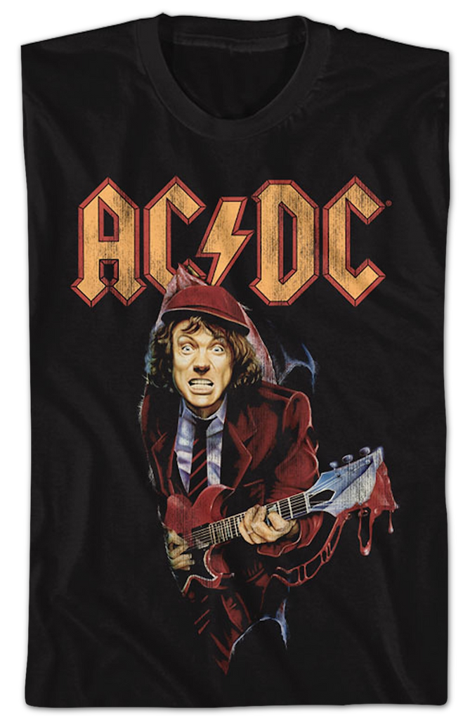 Front & Back 1996 Tour ACDC Shirt