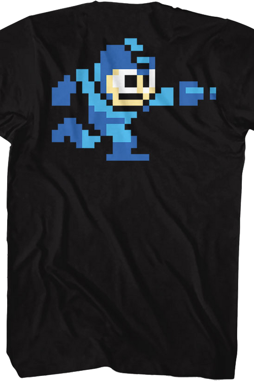 Front & Back 8-Bit Mega Man T-Shirtmain product image