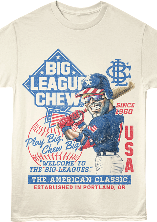 Front & Back American Classic Since 1980 Big League Chew T-Shirt - main product image