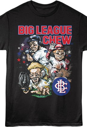 Front & Back Baseball Collages Big League Chew T-Shirt