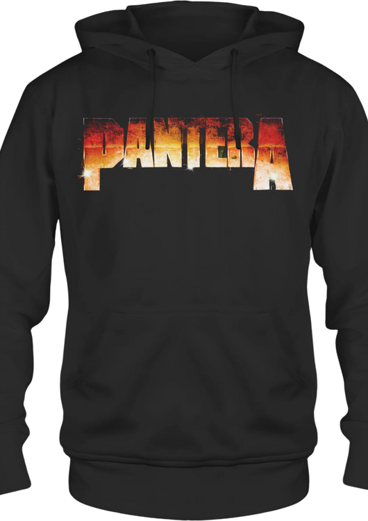 Front & Back Brass Snake Pantera Hoodie - main product image