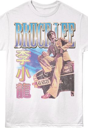 Front & Back Car Pose Bruce Lee T-Shirt