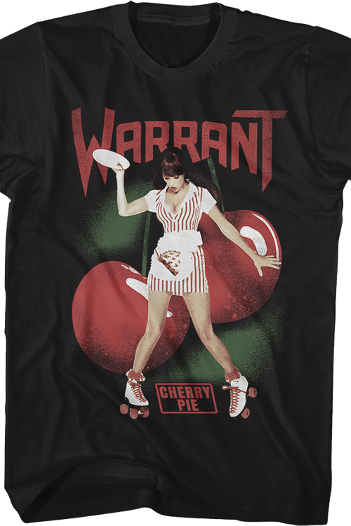 Front & Back Cherry Pie Warrant T-Shirtmain product image