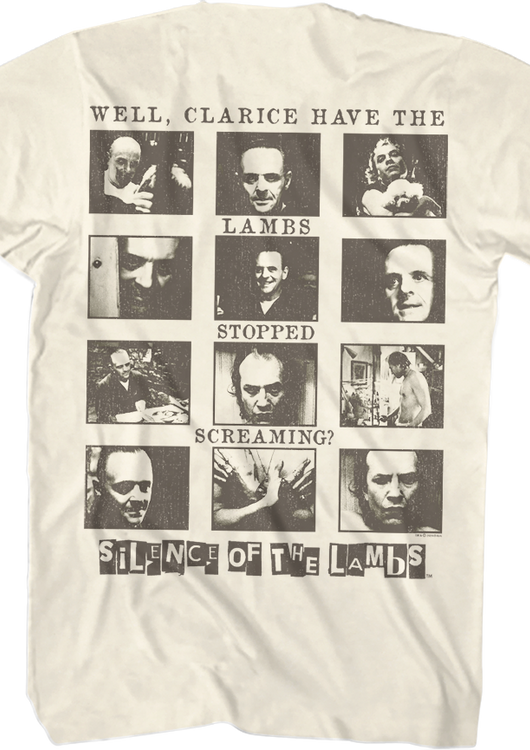 Front & Back Collage Silence of the Lambs T-Shirt - main product image
