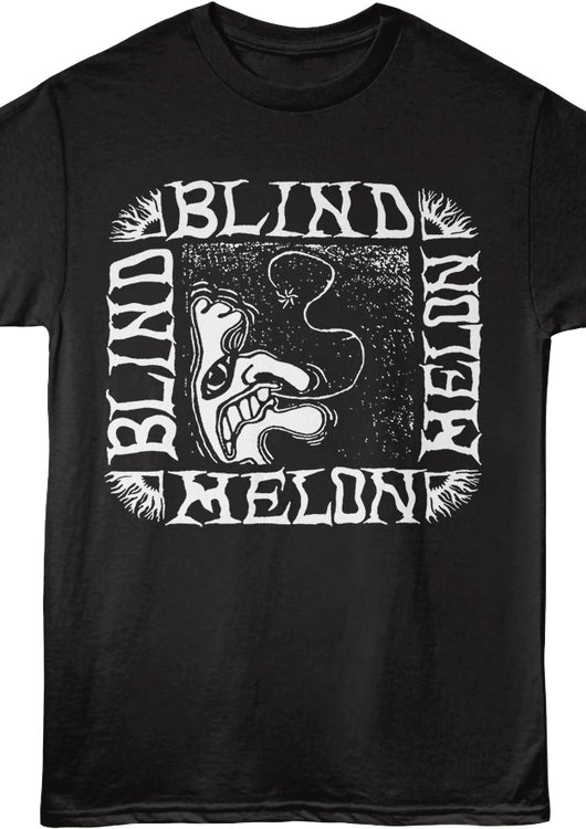 Front & Back Crammed In A Van Tour Blind Melon T-Shirt - main product image