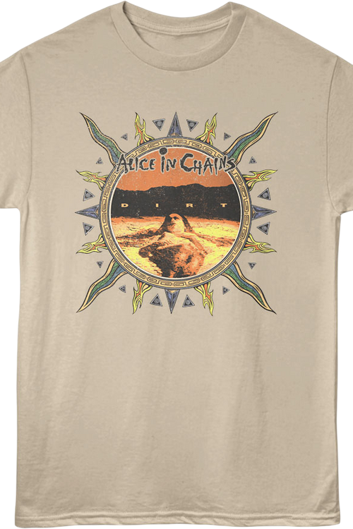 Front & Back Dirt Sun Photo Alice In Chains T-Shirtmain product image