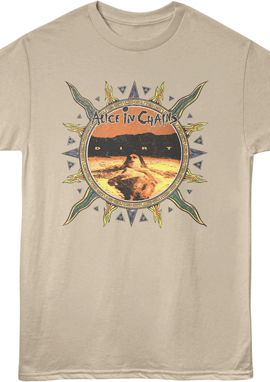 Front & Back Dirt Sun Photo Alice In Chains T-Shirt - main product image