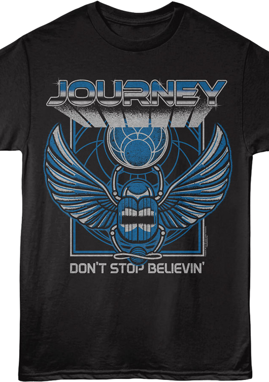 Front & Back Don't Stop Believin' Journey T-Shirt - main product image