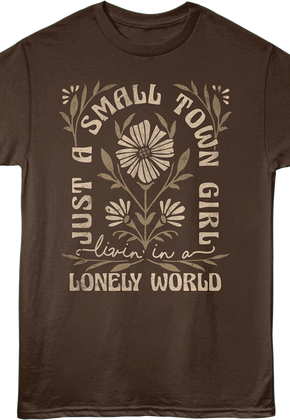 Front & Back Floral Don't Stop Believin' Journey T-Shirt