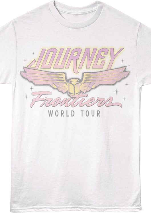 Front & Back Frontiers World Tour Journey T-Shirt - main product image