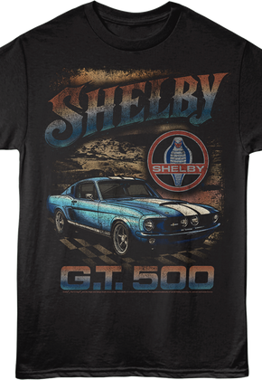 Front & Back G.T. 500 Shelby T-Shirt