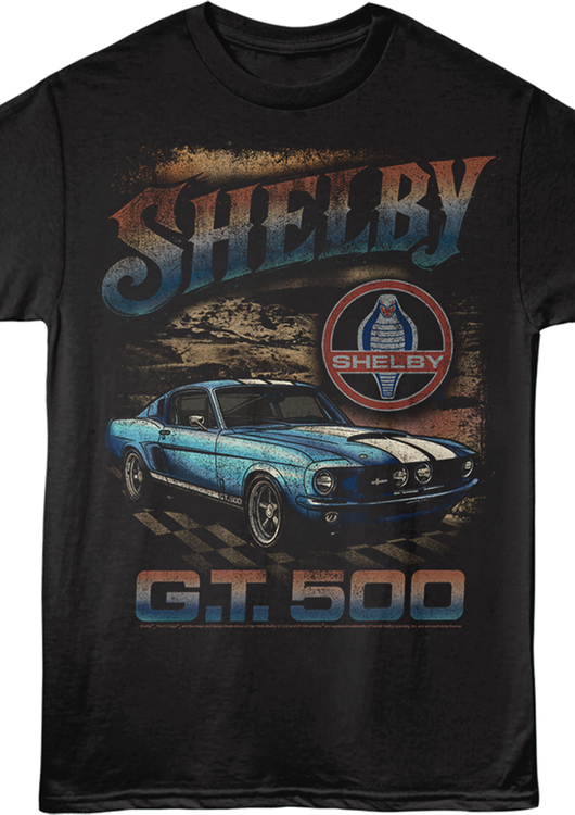 Front & Back G.T. 500 Shelby T-Shirt - main product image