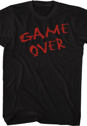 Front & Back Game Over Saw T-Shirt