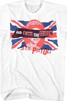 Front & Back God Save The Queen Sex Pistols T-Shirt