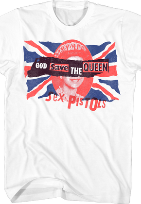Front & Back God Save The Queen Sex Pistols T-Shirt