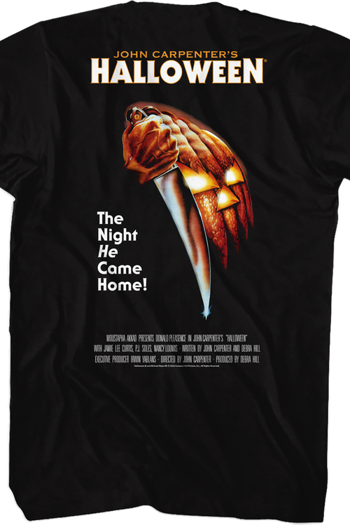 Front & Back Halloween T-Shirtmain product image