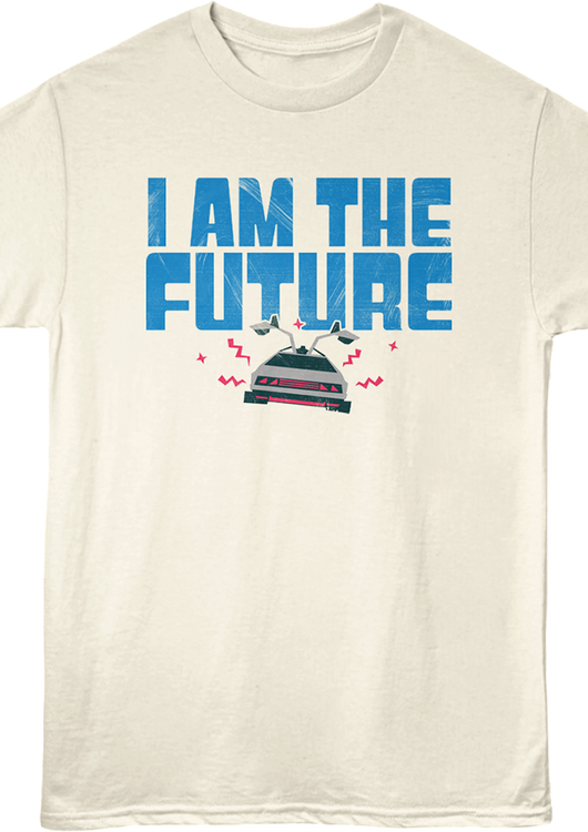 Front & Back I Am The Future Back To The Future T-Shirt - main product image