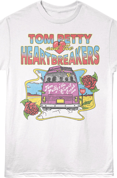 Front & Back Into The Great Wide Open Tom Petty T-Shirt