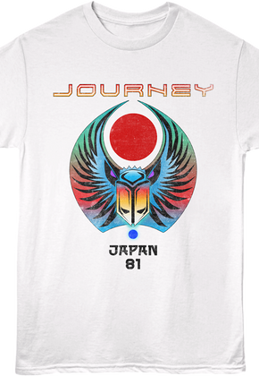 Front & Back Japan 81 Journey T-Shirt