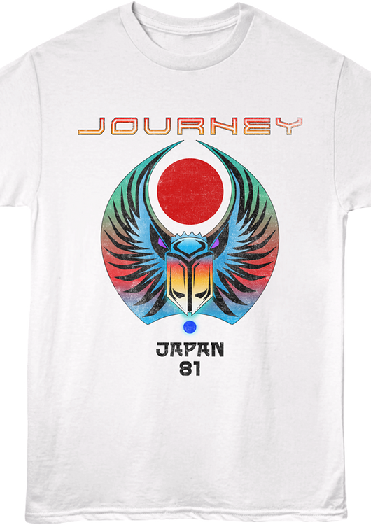Front & Back Japan 81 Journey T-Shirt - main product image