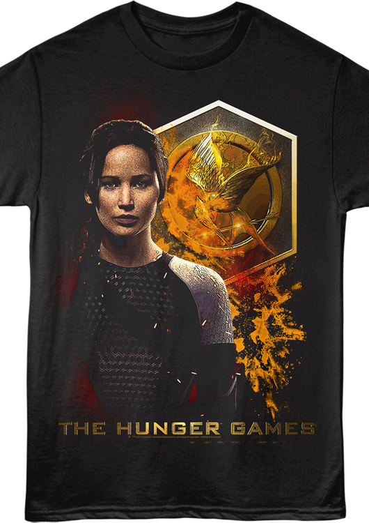Front & Back Katniss Everdeen Hunger Games T-Shirt - main product image