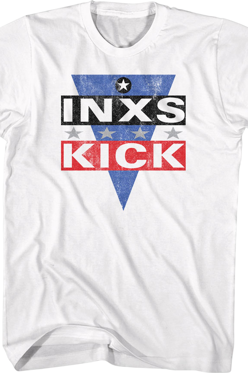 Front & Back Kick Off Tour INXS T-Shirtmain product image