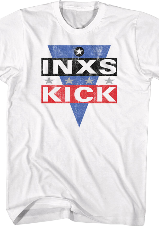 Front & Back Kick Off Tour INXS T-Shirt - main product image