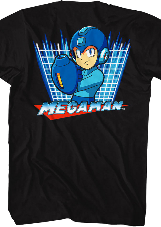 Front & Back Mega Man T-Shirt - main product image