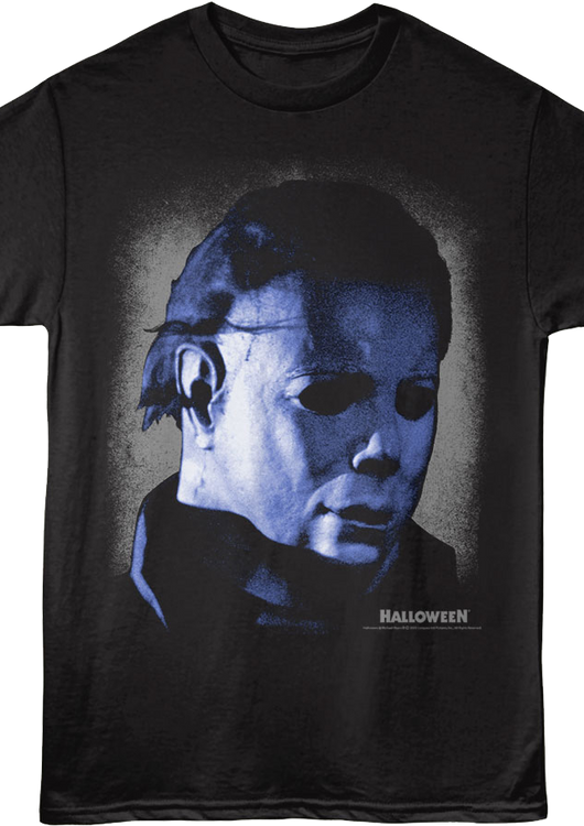 Front & Back Michael Myers The Night He Came Home Halloween T-Shirt - main product image
