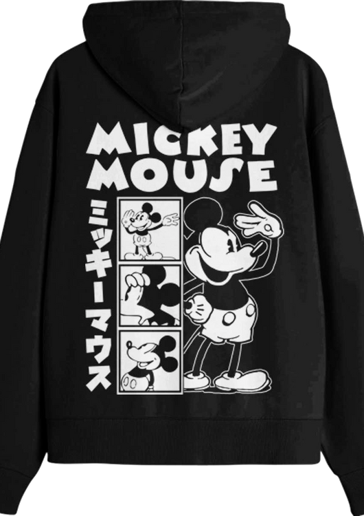 Front & Back Mickey Mouse Japanese Text Disney Hoodie - main product image