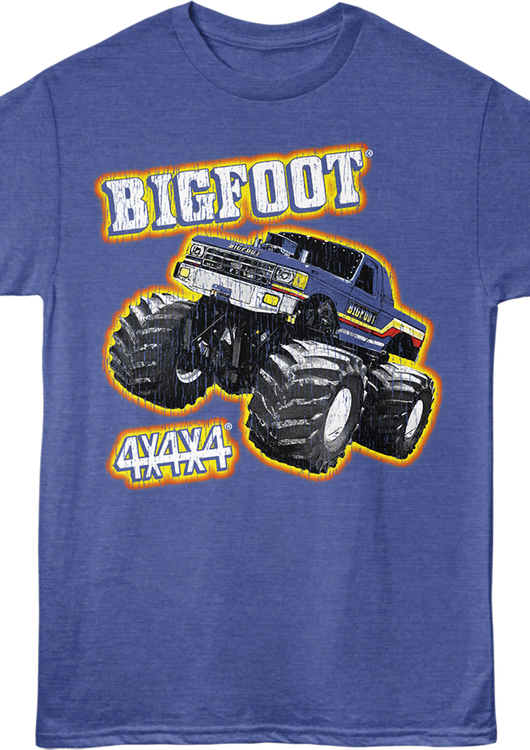 Front & Back Monster Truck Bigfoot T-Shirt - main product image