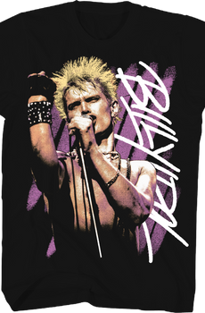Front & Back More More More Billy Idol T-Shirt