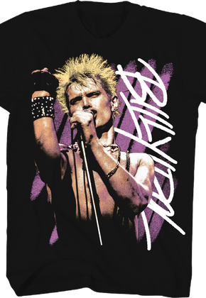 Front & Back More More More Billy Idol T-Shirt