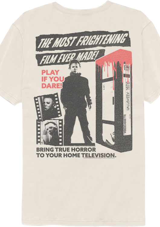 Front & Back True Horror Halloween Comfort Colors Brand T-Shirt - main product image