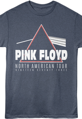 Front & Back North American Tour Pink Floyd T-Shirt