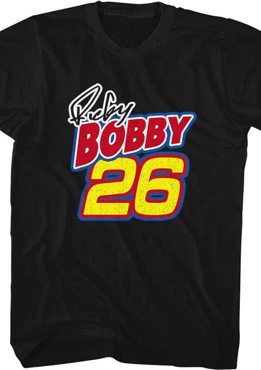 Front & Back Ricky Bobby Collage Talladega Nights T-Shirt - main product image