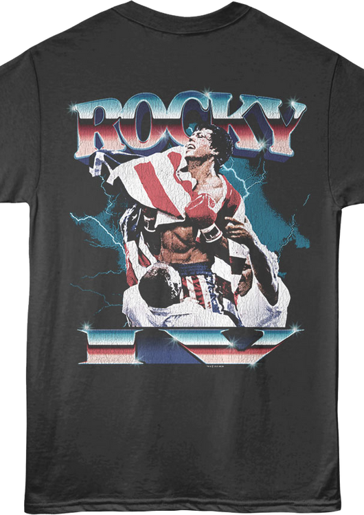 Front & Back Rocky IV T-Shirt - main product image