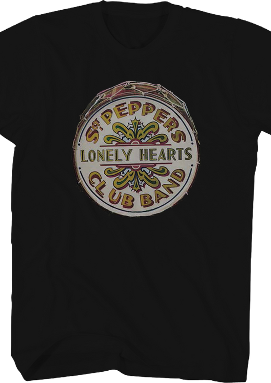 Front & Back Sgt. Pepper's Lonely Hearts Club Band Beatles T-Shirt - main product image